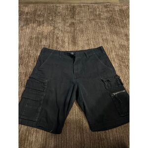 OP Black Cargo Shorts for Men